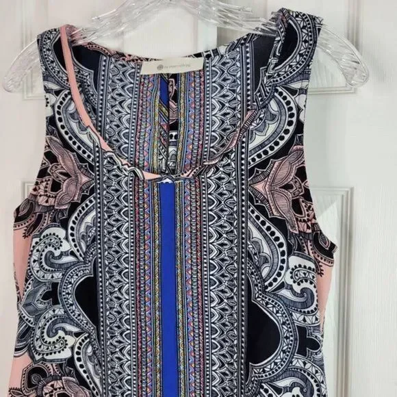 🤍 Impeccable Pig Sleeveless Dress Lightweight Scoop Neck‎ || Size Medium🩵 - Picture 2 of 9